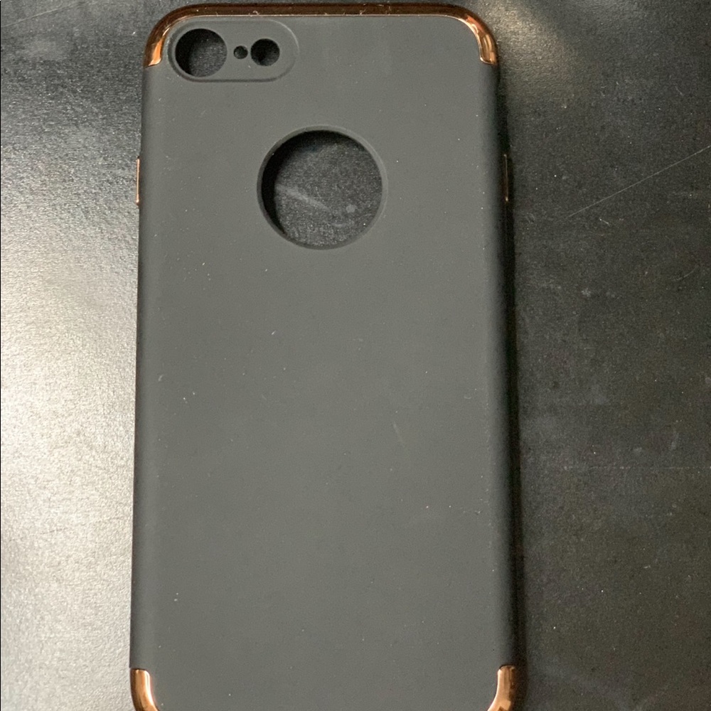 IPhone 7 Black and Gold case NEW